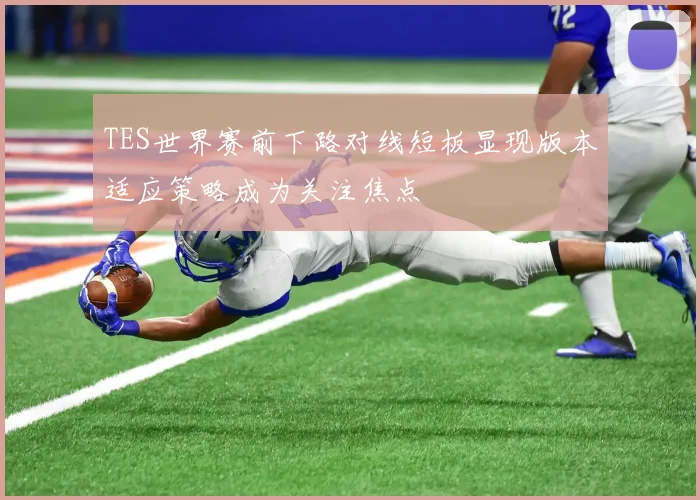 TES世界赛前下路对线短板显现版本适应策略成为关注焦点